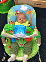 Baby O’s First Day at Daycare