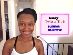 Protective Style: Retro Hair in 5 Minutes or Less