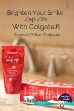 Brighten Your Smile and Get Rid of Pimples With Colgate® Express White Toothpaste