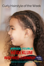 Curly Hairstyle of the Week: Heidi Klum Inspired Cornrows