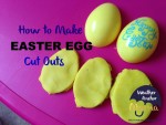 Kids Crafts: How to Make Easter Egg Cut Outs