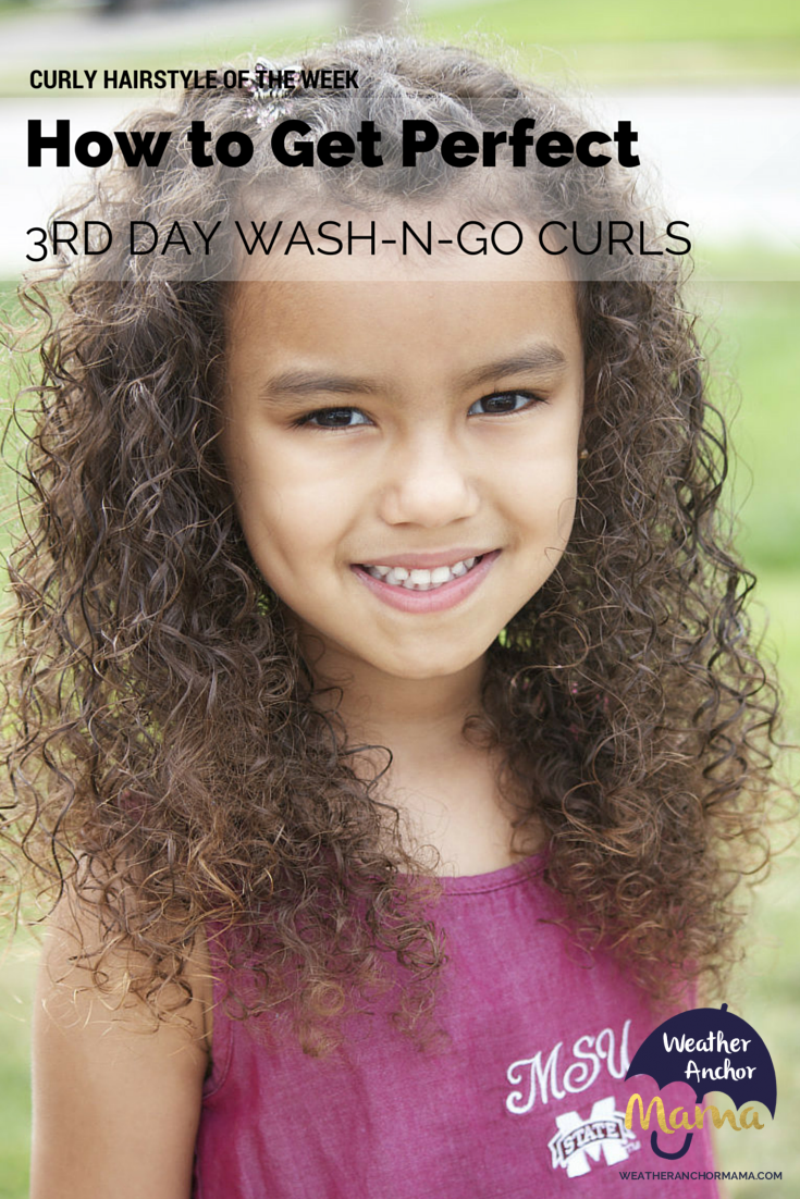 Mixed Hair Care: Third Day Wash-N-Go Curls | Weather ...