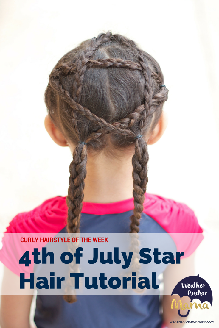 Curly Hairstyle of the Week: 4th of July Star on Biracial 