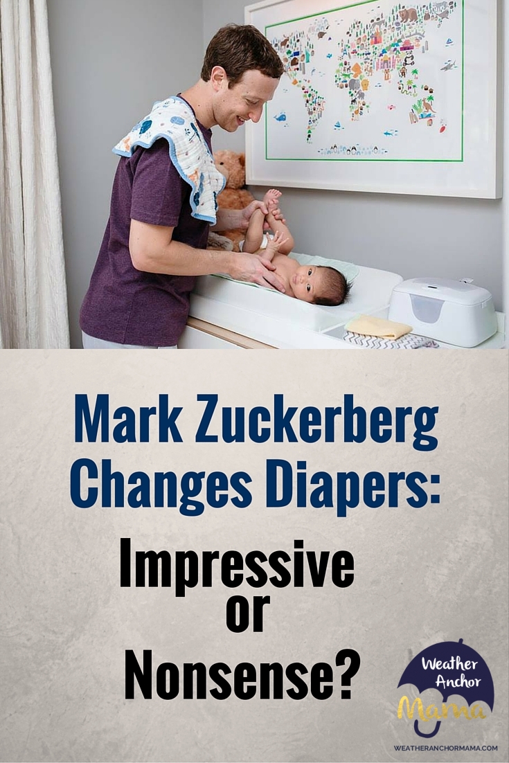 Mark Zuckerberg Changes Diapers; Should We Be Impressed 
