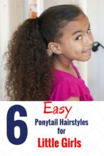 6 Easy Ponytail Hairstyles for Little Girls