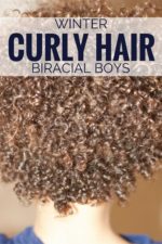 Winter Curly Hair Routine for Boys